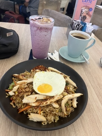 Fried rice with chicken